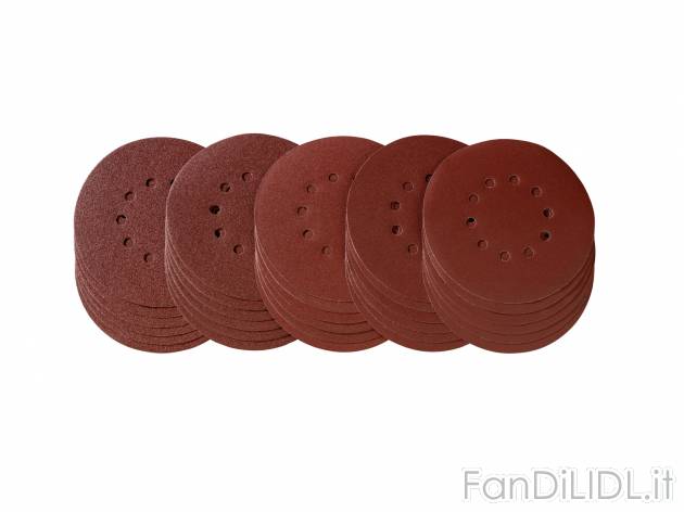 Set carta abrasiva per levigatrice per pareti e soffitti Parkside, prezzo 6.99 € ...