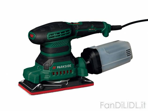 Smerigliatrice eccentrica o levigatrice orbitale Parkside, prezzo 19.99 € 
- ...