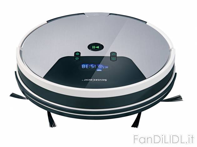Robot aspirapolvere Silvercrest, prezzo 179.00 &#8364; 
- 5 modalit&agrave; ...