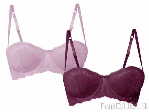 Reggiseno da donna con pizzo Esmara Lingerie, prezzo 9.99 &#8364; 
2 pezzi - ...