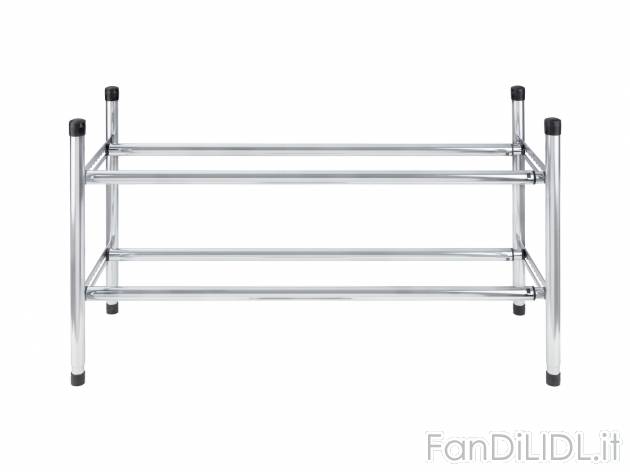 Scarpiera allungabile Livarno Living, prezzo 9.99 &#8364; 
- Allungabile da ...