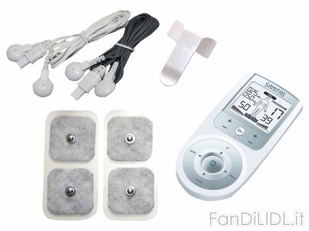 Apparecchio EMS/TENS digitale Sanitas, prezzo 24.99 € 
- 3 in 1:
- Allena e ...