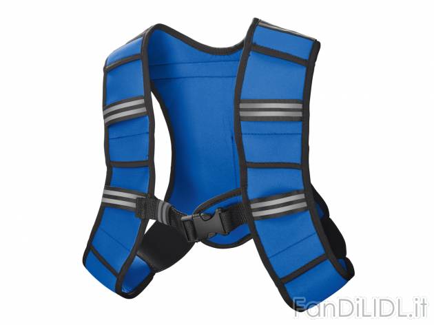 Gilet con pesi o set pesi fitness Crivit, prezzo 11.99 &#8364; 
Misura universale ...
