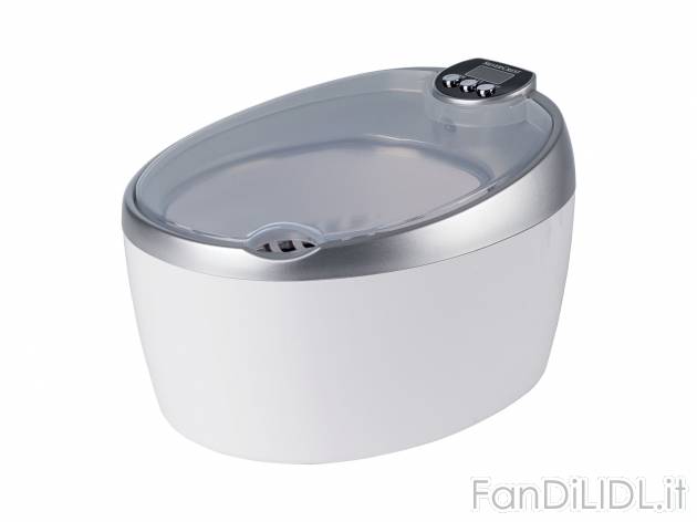 Pulitore ad ultrasuoni Silvercrest, prezzo 24.99 € 
- Adatto anche per CD, DVD ...