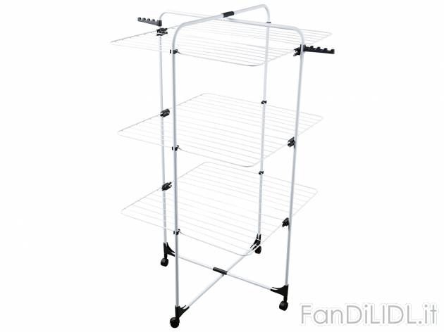 Stendibiancheria verticale Vileda , prezzo 19.99 € 
- Con 4 ruote
- 33 m di ...