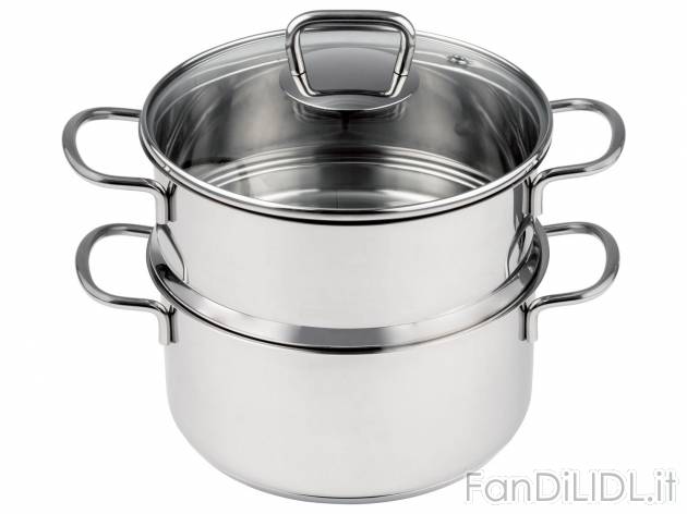 Pentola a vapore Ernesto, prezzo 19.99 &#8364; 
- Con scala graduata in litri ...