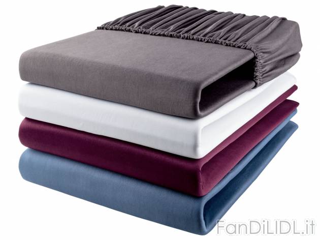 Lenzuolo singolo con angoli Meradiso, prezzo 5.99 &#8364; 
- Con elastico lungo ...