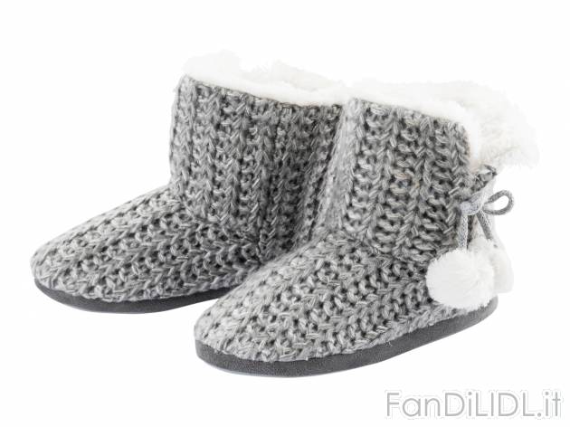Pantofole a stivaletto da donna Esmara, prezzo 7.99 &#8364; 
Misure: 36-41
Taglie ...