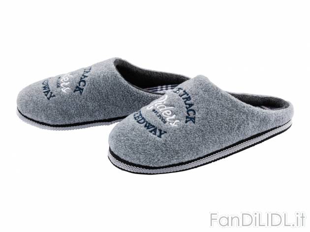 Pantofole da uomo Livergy, prezzo 4.99 &#8364; 
Misure: 40-45
Taglie disponibili

Caratteristiche
 ...