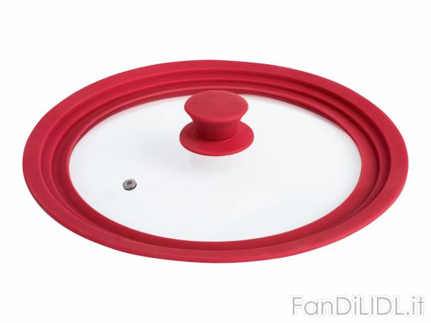 Coperchio universale Ernesto, prezzo 7.99 &#8364; 
Ø 24-28 cm 
- In vetro con ...