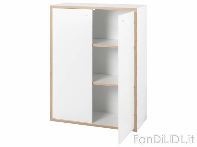 Mobiletto a due ante Livarno Living, prezzo 69.00 &#8364; 
- Con 2 ripiani regolabili ...