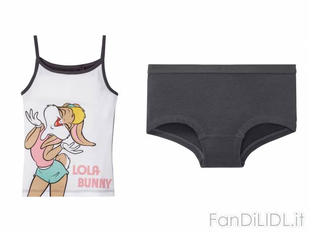 Coordinato intimo da bambina LOL, Hello Kitty, Lola Bunny Oeko-tex, prezzo 4.99 ...