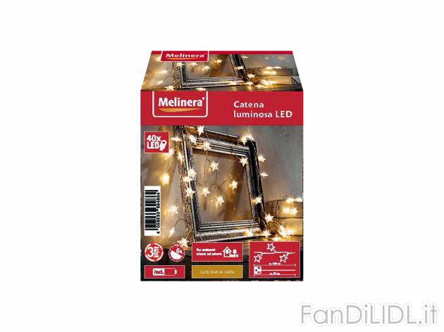 Catena luminosa decorativa Melinera, prezzo 7.99 &#8364; 
- Per interni ed esterni
- ...