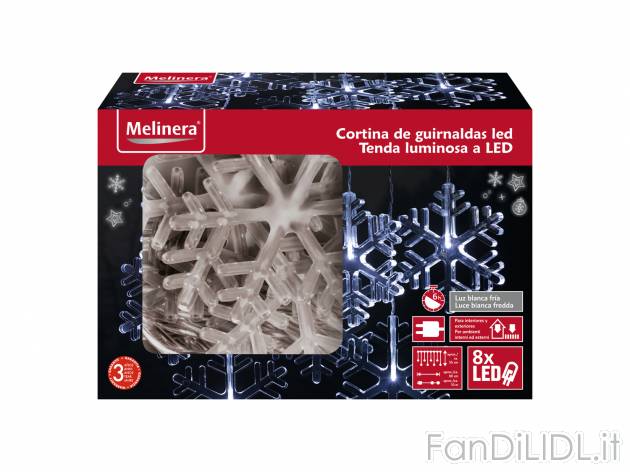 Catena luminosa natalizia Melinera, prezzo 9.99 &#8364; 
- Per ambienti interni ...