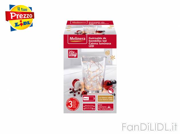 Catena LED decorativa Melinera, prezzo 2.99 &#8364; 
- Per interni&nbsp;&nbsp; ...