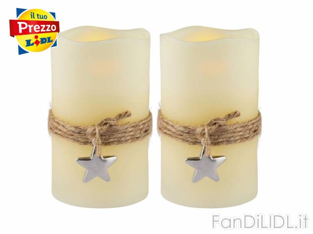 Candela LED Melinera, prezzo 6.99 &#8364; 
1 o 2 pezzi 
- Luce d&#39;atmosfera ...