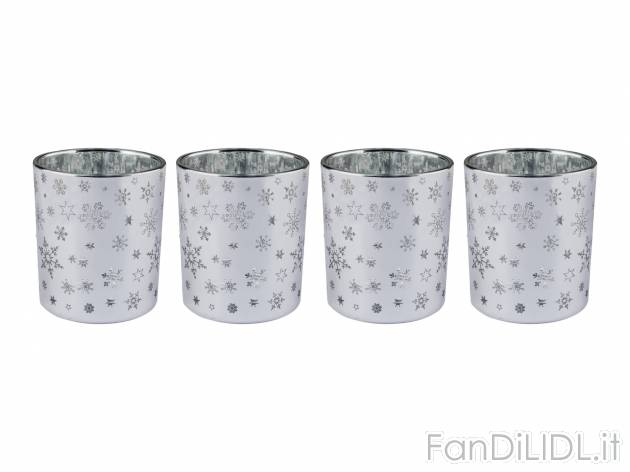 Set portalumini Melinera, prezzo 4.99 &#8364;  
4 pezzi
Caratteristiche