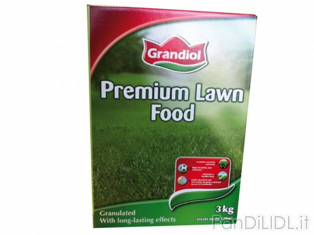 Concime per prati , prezzo 3,99 &#8364; per Alla confezione 
- 3 Kg
- 1 kg = ...