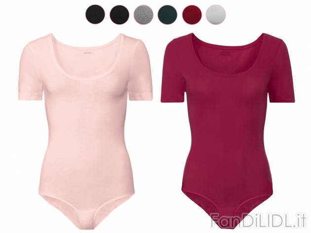 Body da donna Esmara, prezzo 9.99 &#8364; 
2 pezzi - Misure: S-L 
- In diversi ...