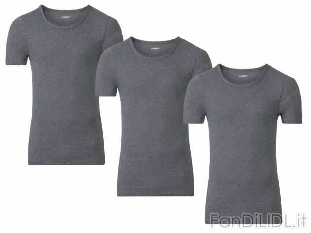 T-Shirt intima da uomo Livergy, prezzo 8.99 &#8364; 
3 pezzi - Misure: M-XL ...
