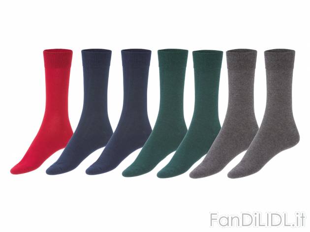 Calze da uomo Livergy, prezzo 4.99 &#8364; 
7 paia - Misure: 39-46 
- In diversi ...
