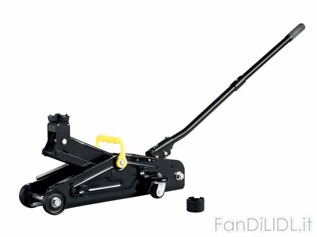 Cric idraulico a carrello, 2 T , prezzo 24.99 &#8364; per Alla confezione 
- ...