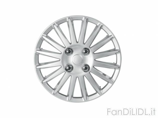 Set copricerchi per auto , prezzo 12.99 &#8364; per Al set 
- A scelta fra ...