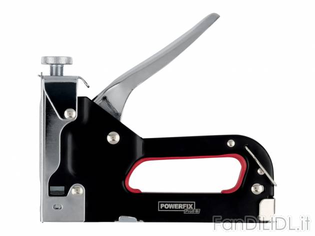 Set pistola sparapunti Powerfix, prezzo 7.99 € 
- Con regolazione della potenza ...