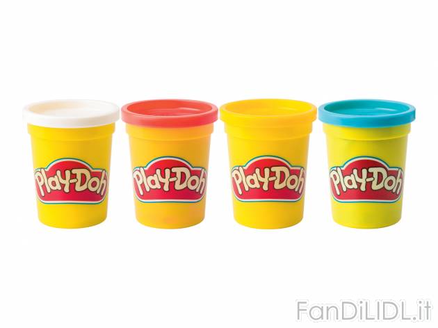 Set pasta da modellare Play-Doh, prezzo 4.99 &#8364; 
4 pezzi
Caratteristiche

- ...
