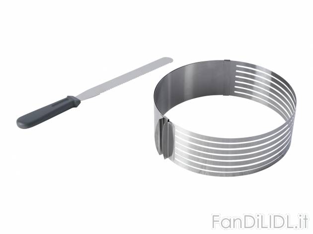 Anello tagliatorte o paletta per dolci Ernesto, prezzo 4.99 &#8364; 
In acciaio ...