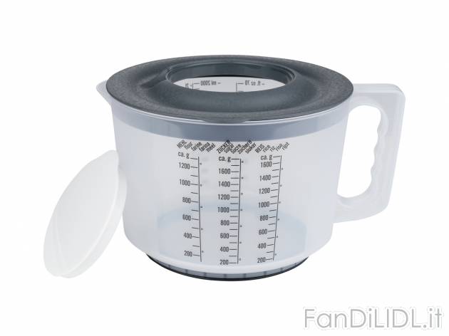 Caraffa graduata o recipiente per frullatore con coperchio Ernesto, prezzo 2.99 ...