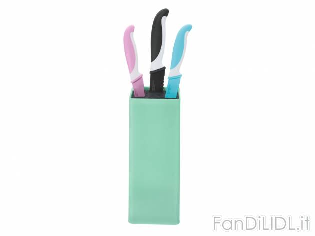 Ceppo portacoltelli con setole , prezzo 9.99 &#8364; per Alla confezione 
- ...