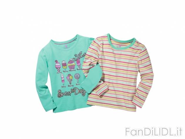 Maglia da bambina, 2 pezzi Lupilu, prezzo 4,99 &#8364; per Alla confezione 
- ...