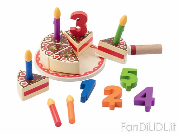 Set alimenti giocattolo in legno Playtive Junior, prezzo 4.99 &#8364; 

Caratteristiche

- ...