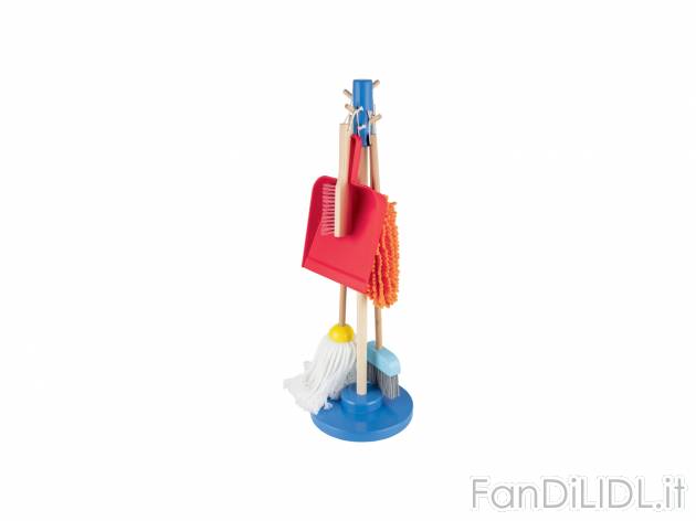 Set per pulire, asse da stiro, stendibiancheria per bambini Playtive, prezzo 19.99 ...