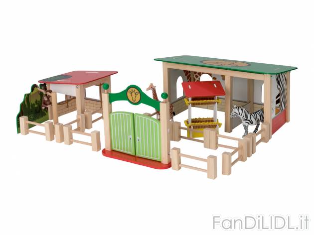 Fattoria o zoo in legno Playtive, prezzo 17.99 &#8364; 

Caratteristiche

- ...