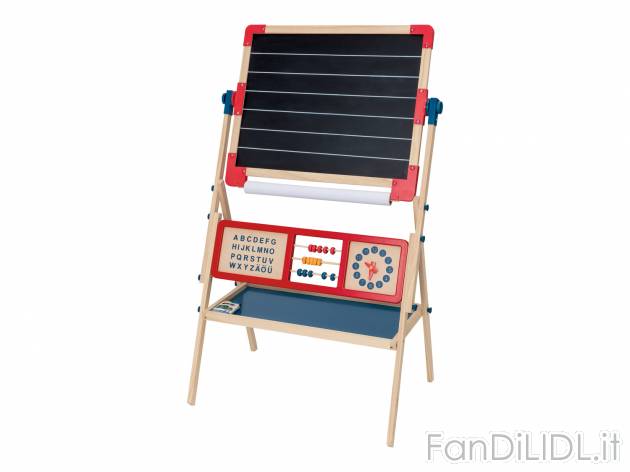 Lavagna per bambini Playtive, prezzo 24.99 &#8364; 
Girevole 
- A due lati e ...