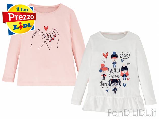 Maglia da bambina Lupilu, prezzo 3.99 &#8364; 
2 pezzi - Misure: 1-6 anni 
- ...