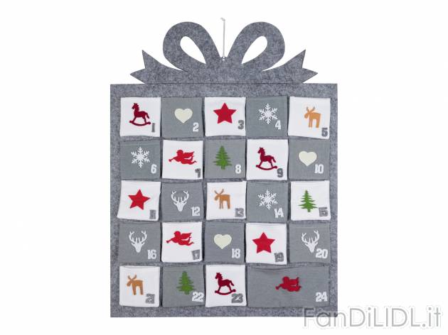 Calendario dellAvvento Melinera, prezzo 5.99 €  

Caratteristiche