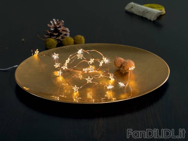 Catena luminosa 20 LED Melinera, prezzo 2.49 &#8364; 
- Per interni
- A luce ...