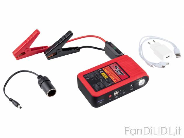 Ausilio portatile per avviamento auto con powerbank Ultimate Speed, prezzo 59.00 ...