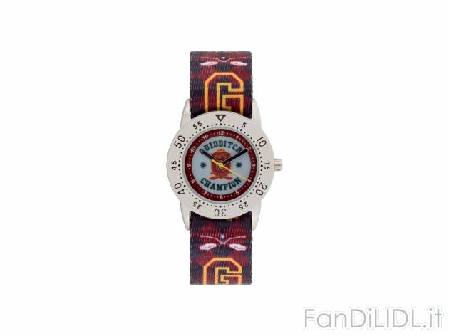 Orologio da polso per bambini QUIDDITCH champion, prezzo 6.99 € 
- Batteria inclusa
Caratteristiche ...
