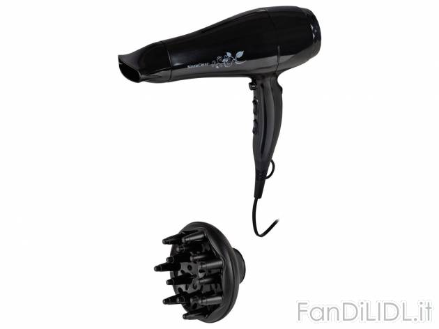 Asciugacapelli agli ioni Silvercrest Personal Care, prezzo 12.99 &#8364; 
- ...