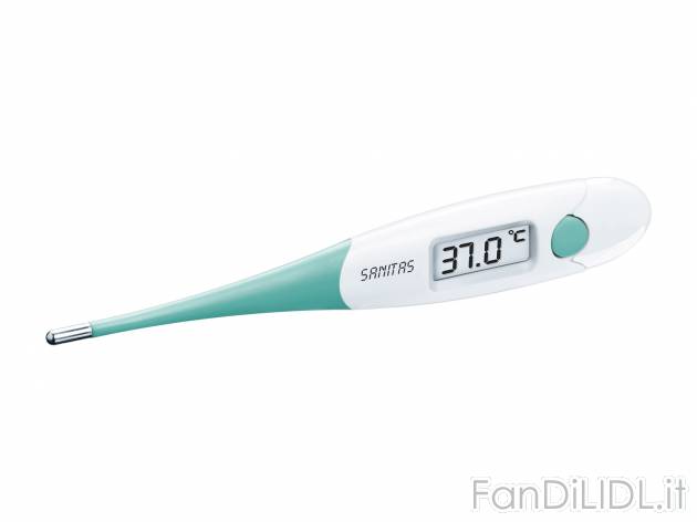 Termometro digitale flessibile Sanitas, prezzo 2.99 &#8364; 
- Punta di misurazione ...