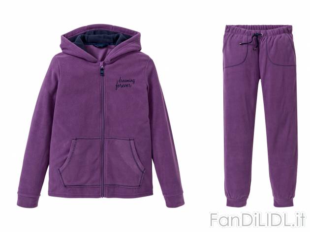 Tuta in pile da donna Esmara, prezzo 9.99 &#8364; 
Misure: S-XL
Taglie disponibili

Caratteristiche

- ...