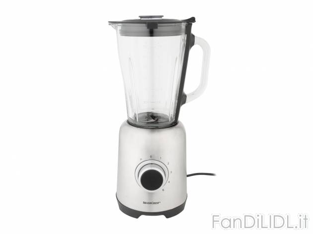 Frullatore Silvercrest Kitchen Tools, prezzo 24.99 € 
- Recipiente in vetro e ...