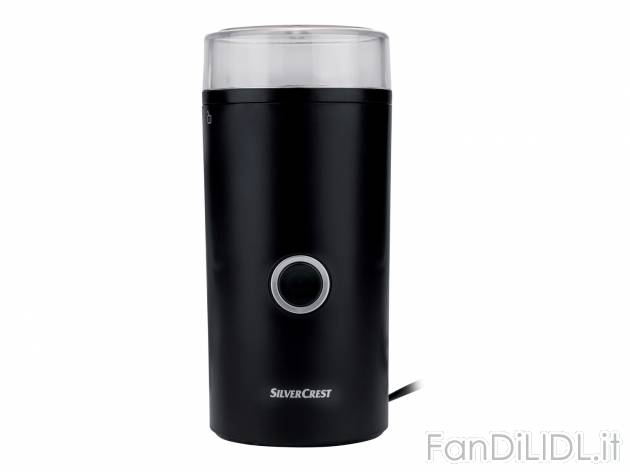 Macinacaffè elettrico Silvercrest Kitchen Tools, prezzo 9.99 € 
- Con sbattitore ...