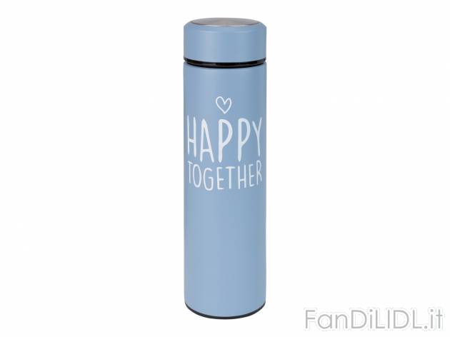 Borraccia termica Ernesto, prezzo 6.99 € 
400 ml 
- Con filtro del tè estraibile
- ...