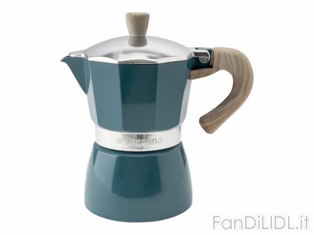 Caffettiera Tognana, prezzo 9.99 €  
-  3 tazzine
Caratteristiche
