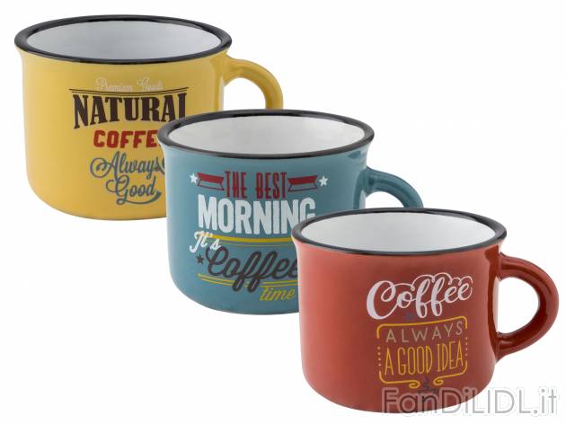 Set tazze Tognana, prezzo 7.49 €  
3 pezzi
Caratteristiche